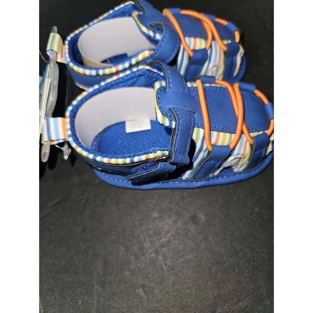 Size 3, 6-9 Mos Stepping Stones Toddler Fisherman‎ Sandals New